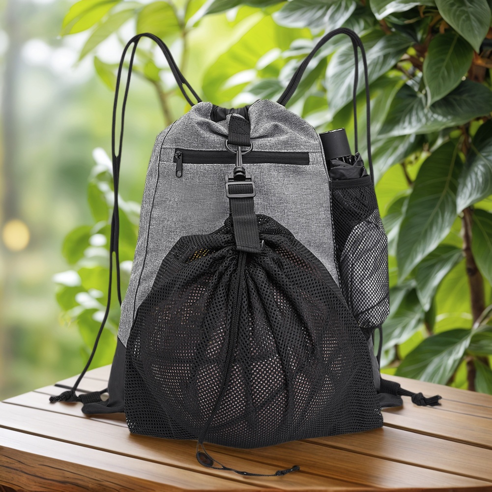 Mochila de baloncesto con cord - Drawstring Gym Bag reseña y precio