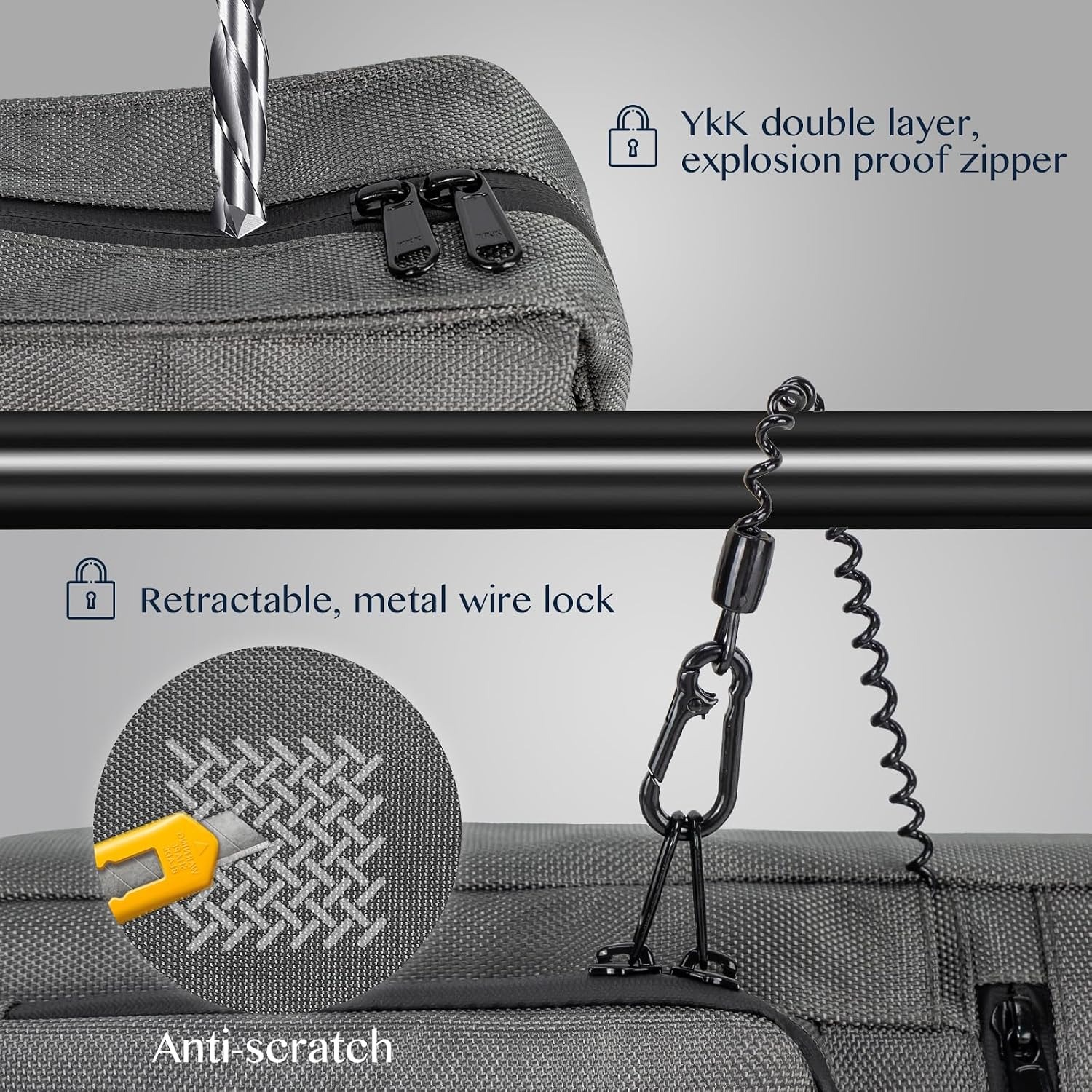 Mochila tipo bandolera antirro - Travel Backpack Anti Theft reseña y precio