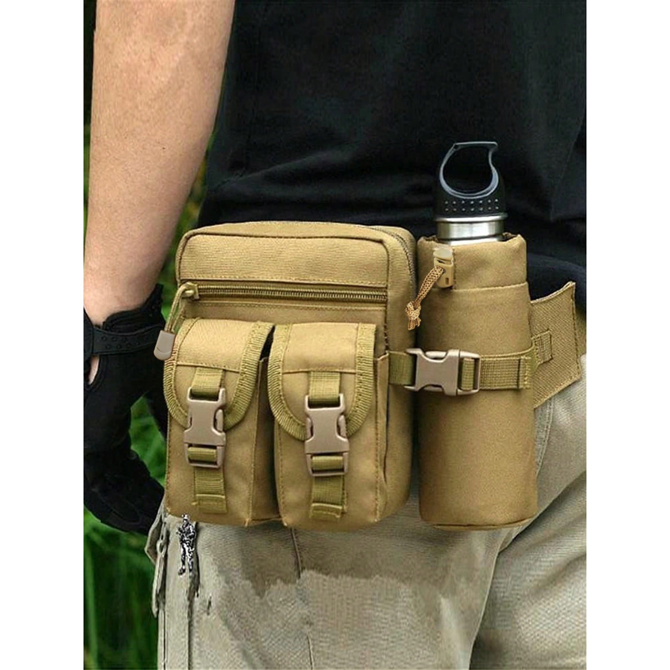 Riñonera de diseño para hombre - Hiking Backpack Waterproof reseña y precio