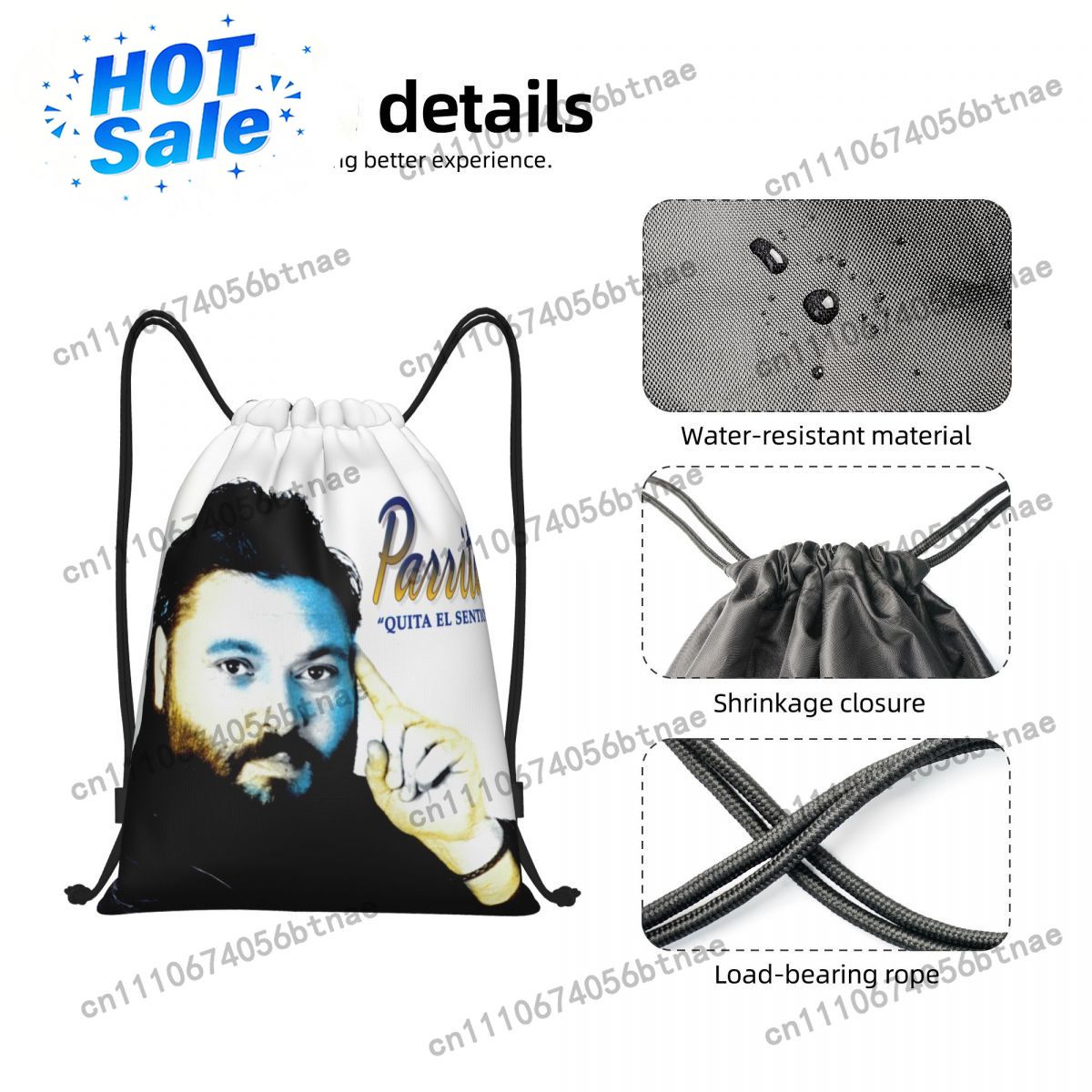 Bolsas con cordón personalizad - Drawstring Gym Bag reseña y precio